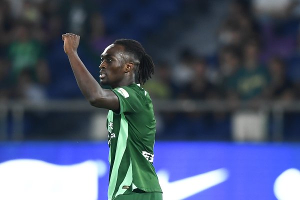 里程碑！浙江队前场球员奥乌苏在中国顶级职业联赛  出场100次