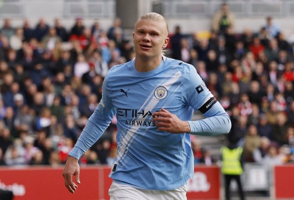 连续4个主场作战  至少打入两球，哈兰德是福勒、苏牙后英超历史第3人