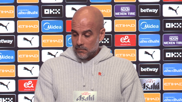 瓜帅: 执教千场踢利物浦很完美, 我们彼此都在推动对方进步